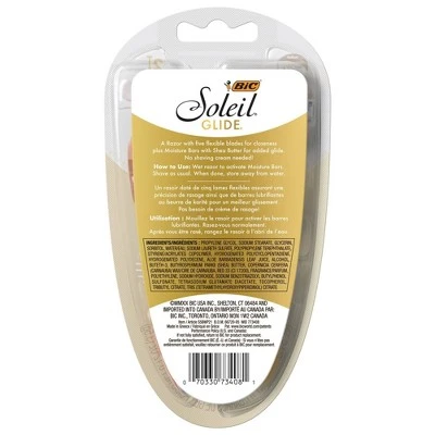 BiC 5 Blade Soleil Balance with Shea Butter Women's Disposable Razors  2ct