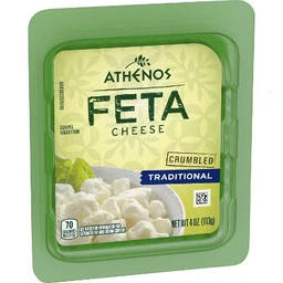 Athenos Athenos Crumbled Traditional Feta Cheese  4oz