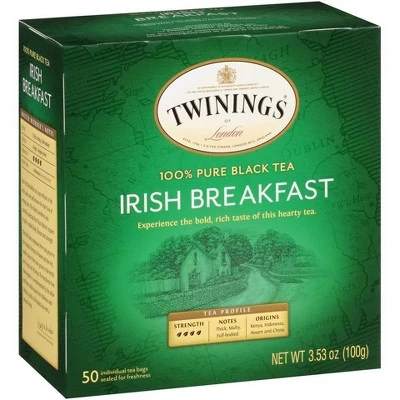 Twinings Irish Breakfast Tea  50ct