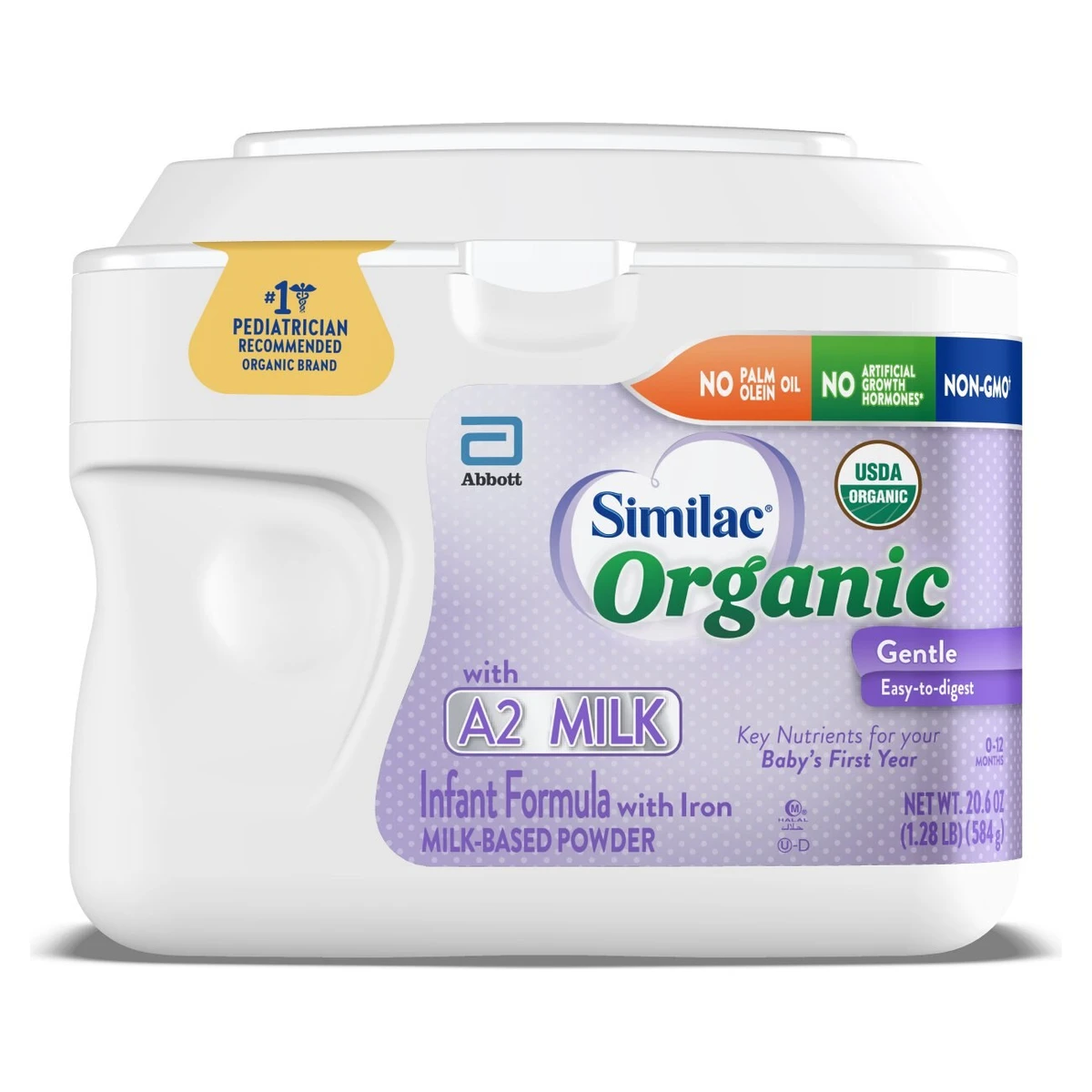 Similac Organic A2 Infant Formula Powder  23.2oz