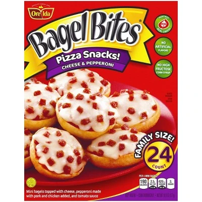 Bagel Bites Pizza Snacks!, Cheese & Pepperoni