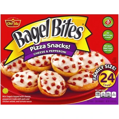 Bagel Bites Pizza Snacks!, Cheese & Pepperoni