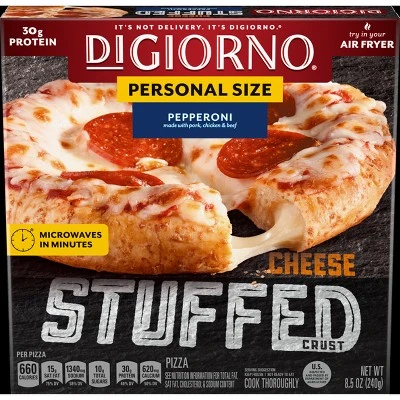 DiGiorno Cheese Stuffed Crust Pepperoni Frozen Pizza  8.5oz