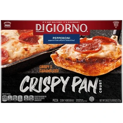 DiGiorno Crispy Pan Pepperoni Frozen Pizza  26oz