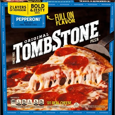 Tombstone Original Pepperoni Frozen Pizza  19.3oz