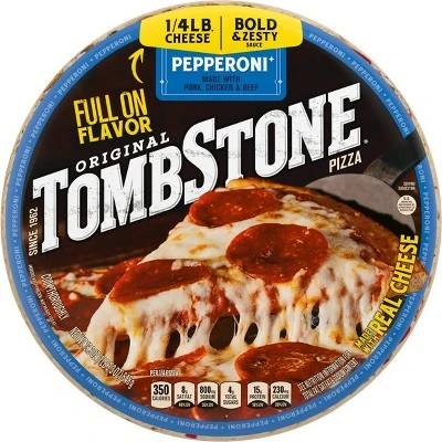 Tombstone Original Pepperoni Frozen Pizza  19.3oz