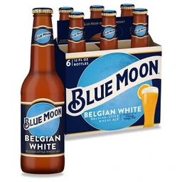 Blue Moon Blue Moon Belgian White Wheat Ale Beer 6pk/12 fl oz Bottles