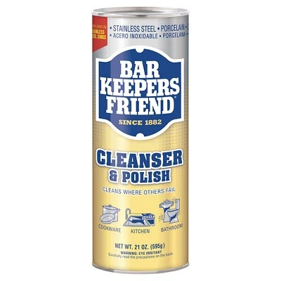 Bar Keepers Friend Multipurpose Household Cleanser & Polish 21 oz