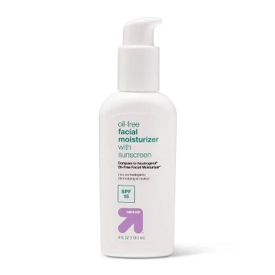Unscented Facial Moisturizing Lotion with SPF 15 4oz Up&Up™
