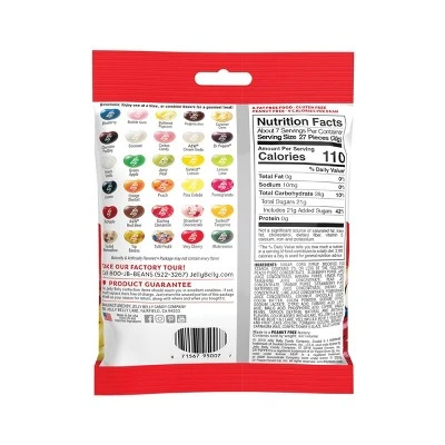 Jelly Belly the Original Gourmet Jelly Bean, Blueberry, Bubble Gum, Buttered Popcorn, Cappuccino, C