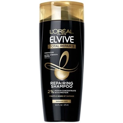 L'Oréal Paris Elvive Total Repair 5 Repairing Shampoo  12.6 fl oz