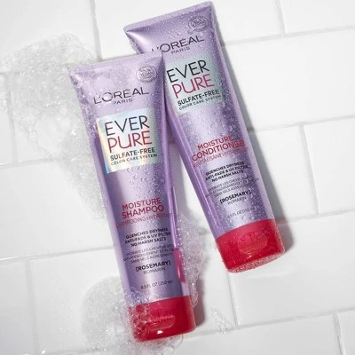 L'Oreal Paris EverPure Sulfate Free Moisture Shampoo  8.5 fl oz