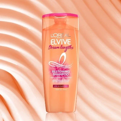 L'Oreal Paris Elvive Dream Lengths Restoring Shampoo  12.6 fl oz