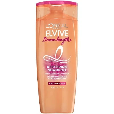 L'Oreal Paris Elvive Dream Lengths Restoring Shampoo  12.6 fl oz