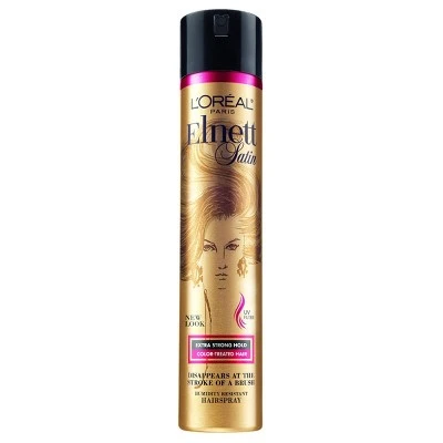 L'Oreal Paris Elnett Satin Extra Strong Hold with UV Filter Hairspray  11oz