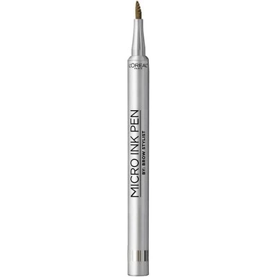 L'Oreal Paris Brow Stylist Micro Ink Pen by Brow Stylist Up to 48HR Wear  0.033 fl oz
