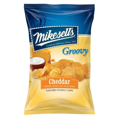 Mike Sell's Cheddar & Sour Cream Potato Chips  10oz