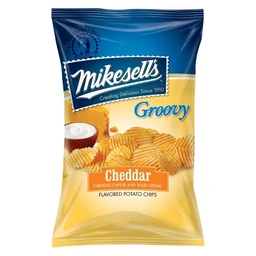 Mikesell's Mike Sell's Cheddar & Sour Cream Potato Chips  10oz