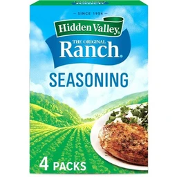 Hidden Valley Hidden Valley Original Ranch Salad Dressing & Seasoning Mix Gluten Free 4 Pouches