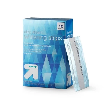 Ultra Vibrant Whitening Strips 12 Day Treatment  Up&Up™