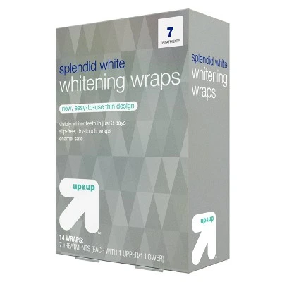 Splendid White Teeth Whitening Wraps 7 Day Treatment  Up&Up™