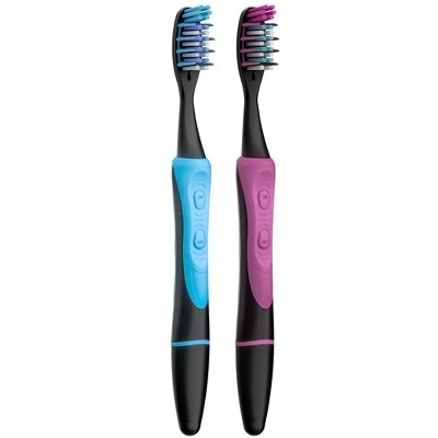 Pulsating Powered Toothbrush 2pk  Up&Up™