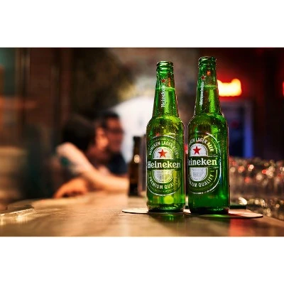 Heineken Imported Premium Lager Beer  6pk/12 fl oz Bottles