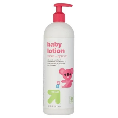 Baby Lotion with Vanilla & Apricot 20 fl oz Up&Up™