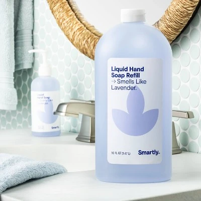 Lavender Scented Liquid Hand Soap Refill  50 fl oz  Smartly™