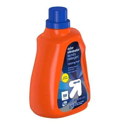 Odor Eliminator Liquid Laundry Detergent  Restoring Fresh  92oz  Up&Up™