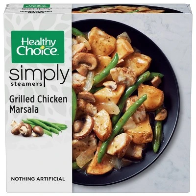 Healthy Choice Café Steamers Frozen Grilled Chicken Marsala with Mushrooms  9.9oz