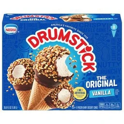 Nestle Nestle Drumstick Vanilla Ice Cream Cone 8ct