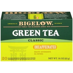 Bigelow Bigelow Classic Green Tea Bags Decaffeinated  20ct