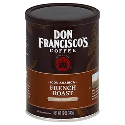 Don Francisco's Don Francisco's French Bold Dark Roast Ground Coffee  12oz