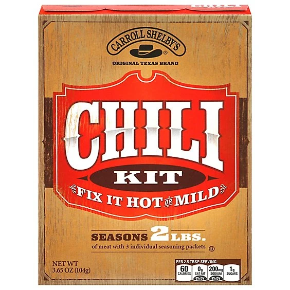 Carroll Shelby's Chili Kit 4oz