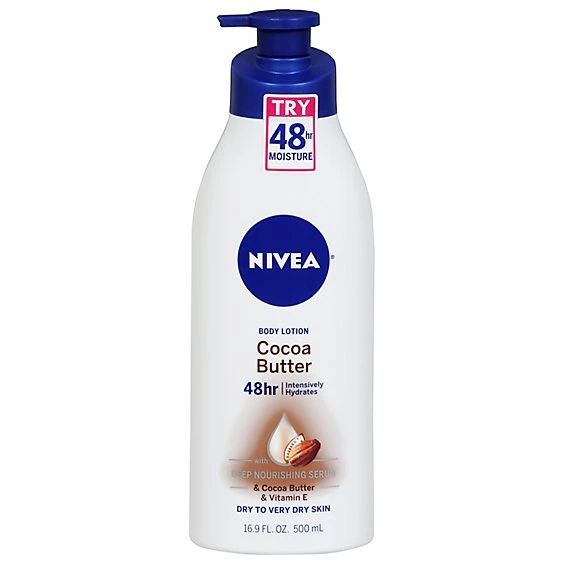 Nivea Cocoa Butter Body Lotion, 16.9 OZ