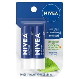 Nivea NIVEA Moisturizing Lip Balm  0.17oz Tube/2pk