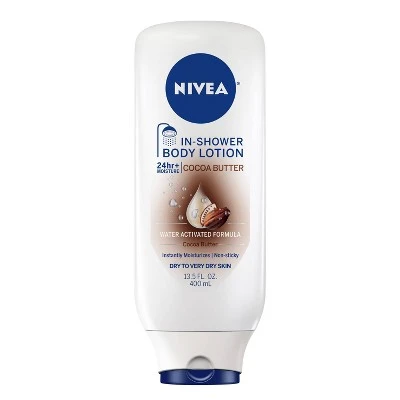 NIVEA Cocoa Butter In Shower Lotion  13.5 fl oz