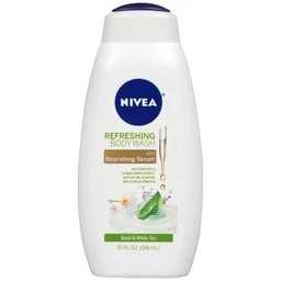 Nivea NIVEA Refreshing Body Wash Basil & White Tea  20 fl oz