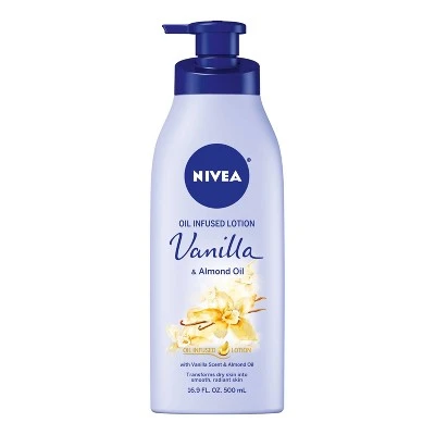 NIVEA Vanilla & Almond Oil Infused Body Lotion  16.9 fl oz