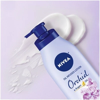 NIVEA Orchid And Argan Oil Infused Body Lotion  16.9 fl oz