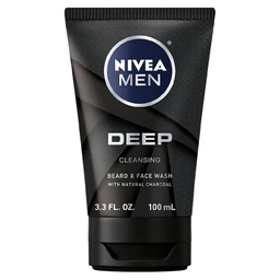 Nivea Nivea Men Deep Cleansing Beard & Face Wash  3.3 fl oz