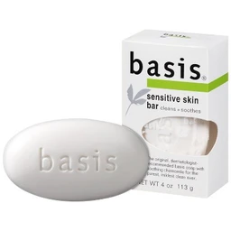 basis Unscented Basis Sensitive Skin Bar Soap  4oz
