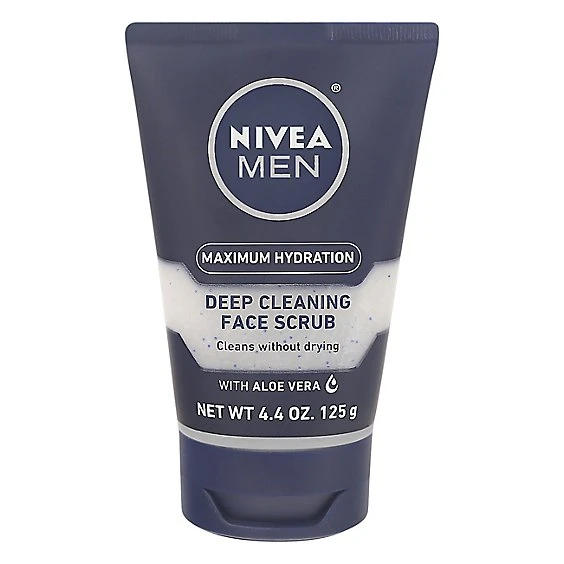 Nivea For Men Scrub Deep Cleaning 4.4 Oz