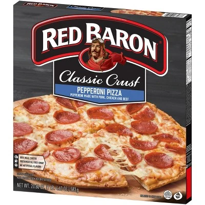 Red Baron Classic Pepperoni Frozen Pizza  20.6oz
