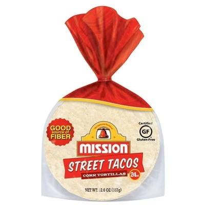 Mission Street Tacos Corn Tortillas 24 ct