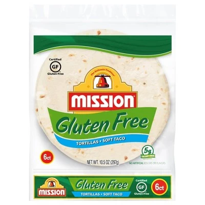 Mission Gluten Free Tortillas 6 ct