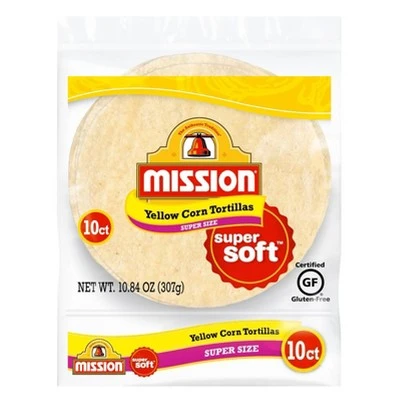 Mission Super Soft Super Soft, Yellow Corn Tortillas