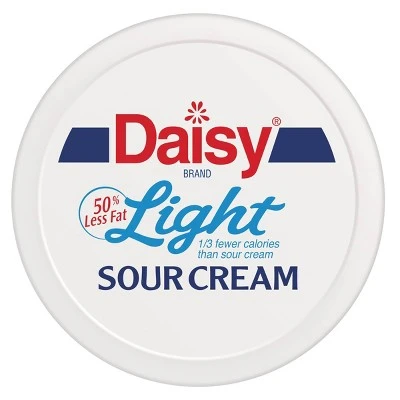 Daisy Pure & Natural Light Sour Cream  16oz