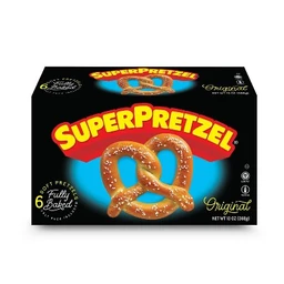 SuperPretzel SuperPretzel Frozen Baked Soft Pretzels 6ct/13oz